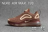 colorway nike air max 720 chaussures brown